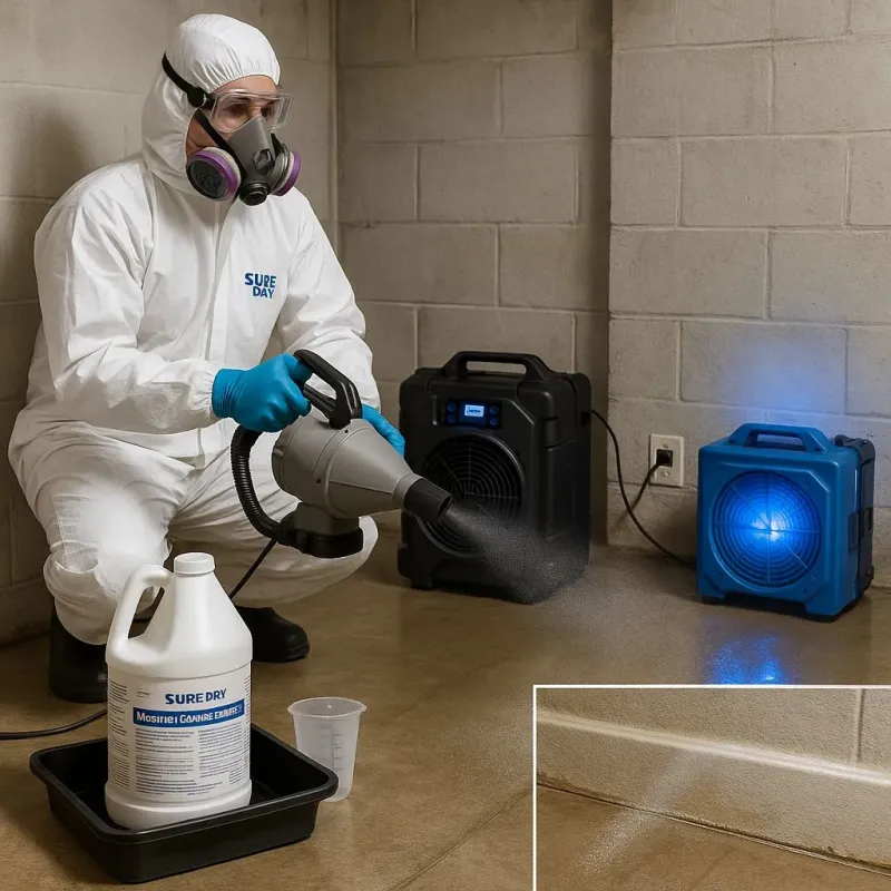 Sanitization and Odor Removal process in Rancho Alegre, TX