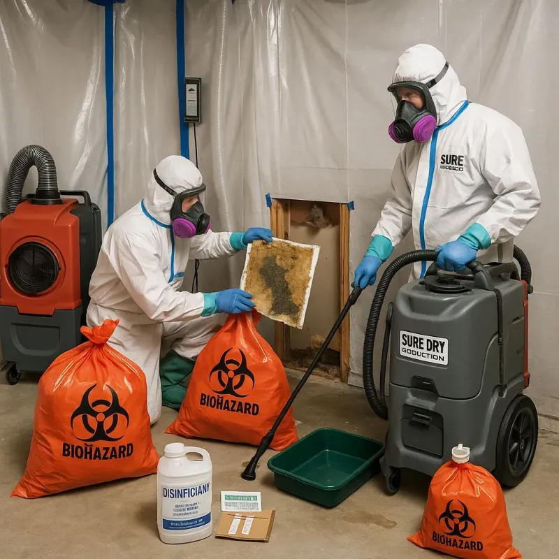 Contaminated Water Handling Protocols process in Rancho Alegre, TX